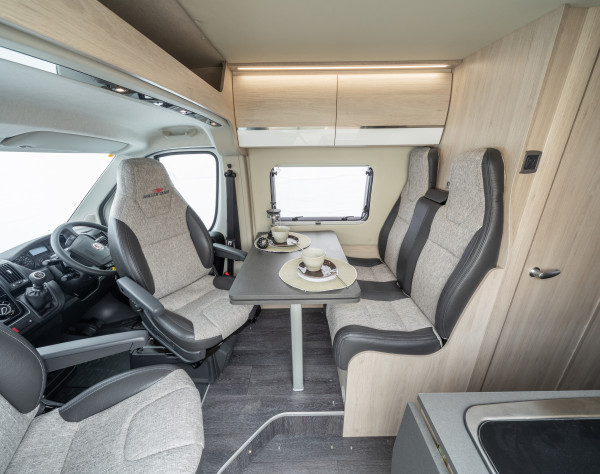  2020 Roller Team Toleno S New Motorhome seating and dinette