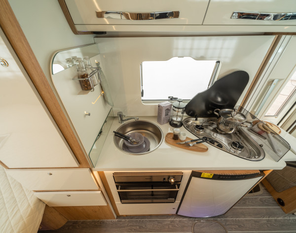 2020 Roller Team Auto-Roller 746 Automatic Motorhome Kitchen