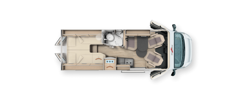 Malibu 640LE GT Comfort Skyview  4 Berth 